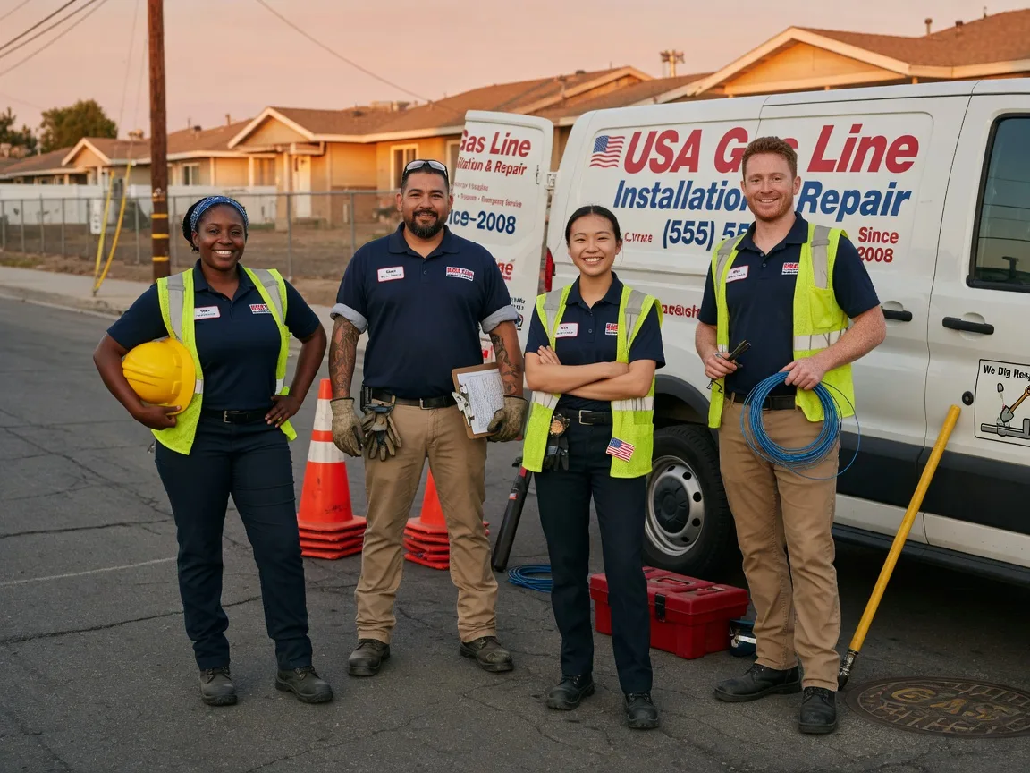 Gas Line Installation company in Redvale, CO